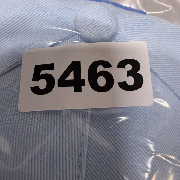 Adidas Hat Cap‎ Snap Back Mens One Size Blue OG Patch 5 Panel Twill Trefoil Logo - Picture 9 of 9